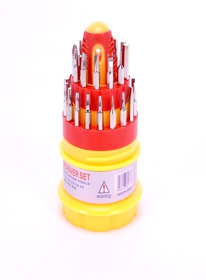 Cubent 31 in 1 Precision Screwdriver Set with Magnetic Handle | Multi-Bit Tool Kit for Home, Electronics & DIY Repairs | Compact Portable Case | Ideal for Mobile, Laptop, Furniture & Appliance Fixing - Image 4